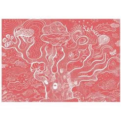 Puslespil M. 100 Brikker - Det Fortryllede Trae