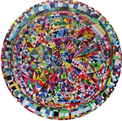 Puslespil M. 500 Brikker - Geometrisk Monster