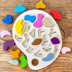 Puslespil M. 18 Brikker - Kunstnerens Palet