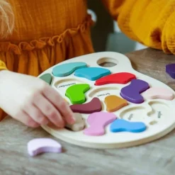 Puslespil M. 18 Brikker - Kunstnerens Palet