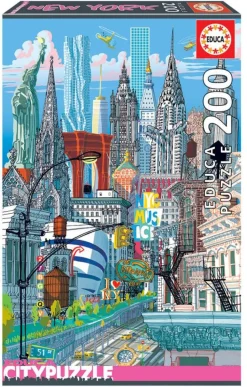 Puslespil M. 200 Brikker - New York