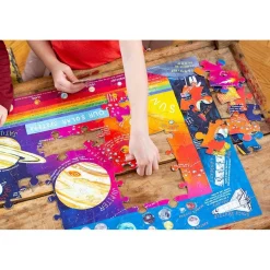 Puslespil M. 100 Brikker - Solsystemet