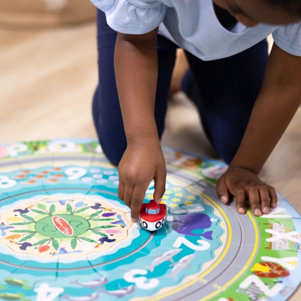 Puslespil M. 48 Brikker - Ud Og Se, Inkl. Fartojer