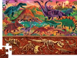 Puslespil M. 48 Brk. - Over/Under - Dino World