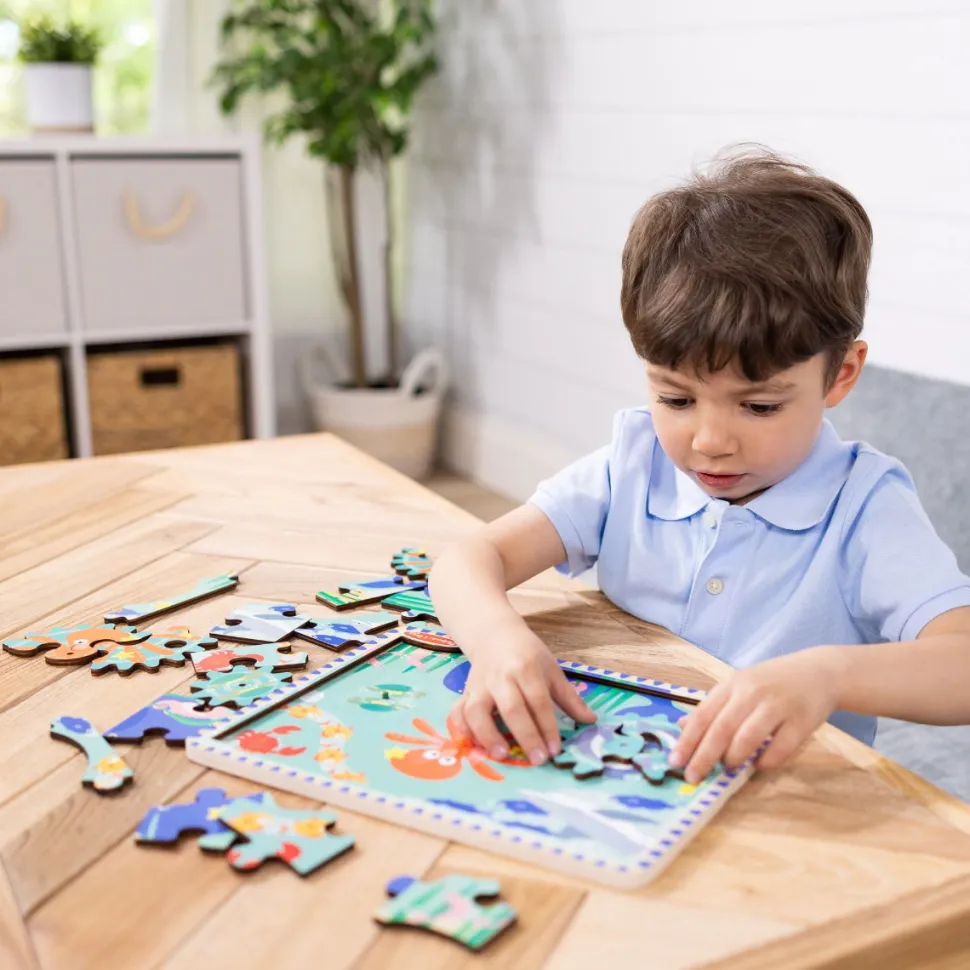 Puslespil M. Gear, 18 Brikker - Havdyr