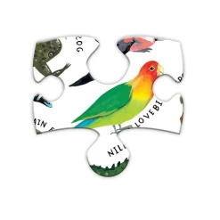 Puslespil Med 100 Brk. - Dyr I Verden