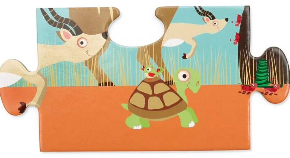 Puslespil Til Gulv, 36 Brikker - Safari