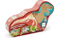 Puslespil, Tosidet M. 100 Brikker - Dinosaurer