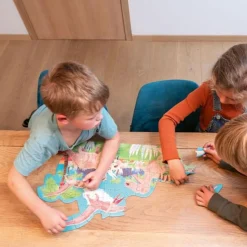 Puslespil, Tosidet M. 100 Brikker - Dinosaurer