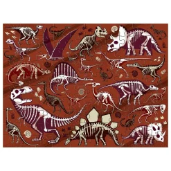 Puslespil, Tosidet M 100 Brikker - Dino Udgravning