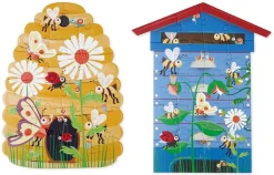 Puslespil, Tosidet M. 2 X 20 Brikker - Bikube