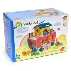 Puttekasse - Noahs Ark, Inkl. 10 Dyrepar