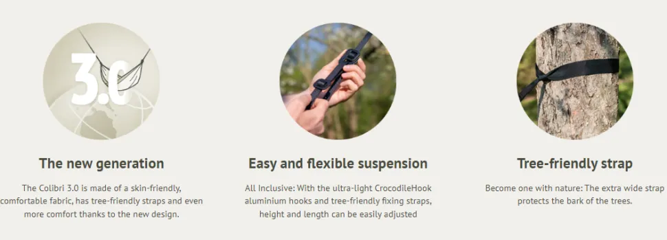 Rejsehaengekoje Single Inkl. Monteringssaet - River