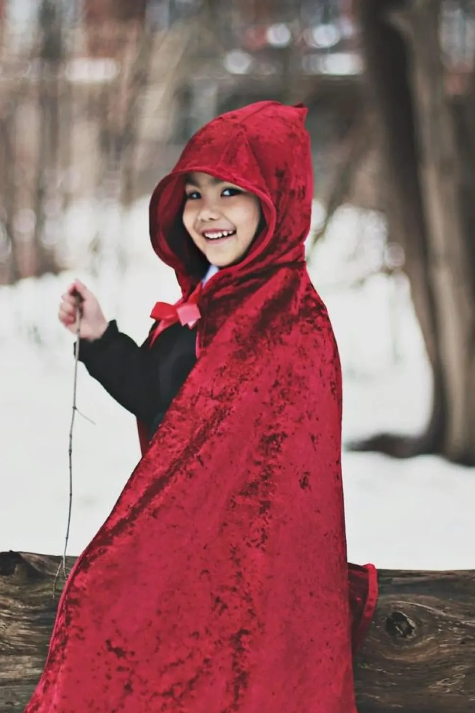 Rodhaette-Kappe - Flere Storrelser