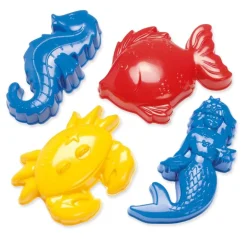 Sandforme - Havdyr, 4 Stk.