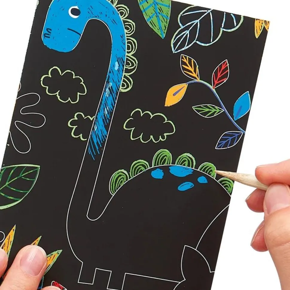 Scratch & Scribble, Mini - Dinoer