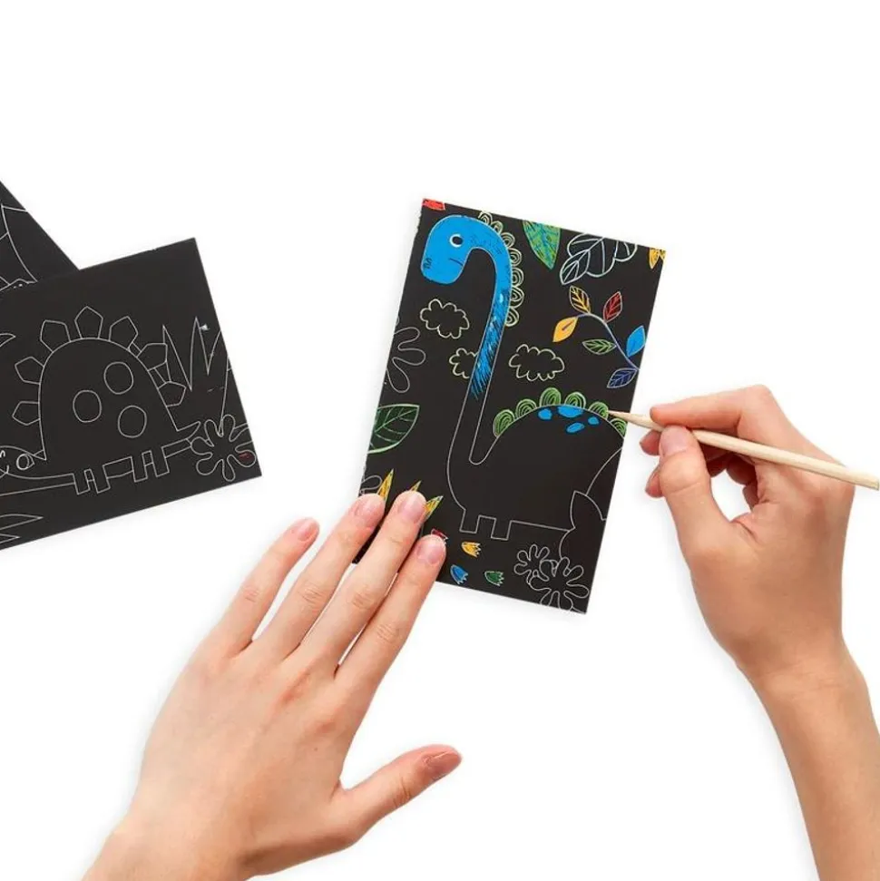 Scratch & Scribble, Mini - Dinoer