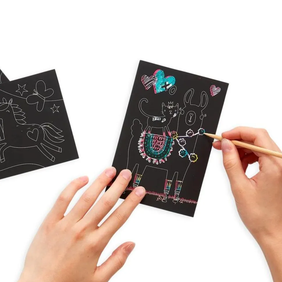 Scratch & Scribble, Mini - PopuLære Venner