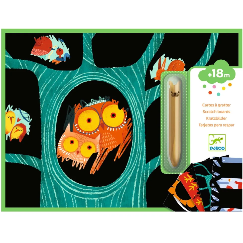 Scratch Kort (Fra 18 Mdr) - Dyrevenner