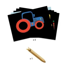 Scratch Kort (Fra 18 Mdr) - Koretojer