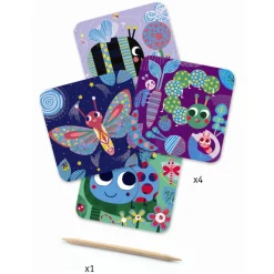 Scratch Kort Til De Sma - Insekter