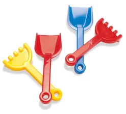 Skovl & Rive 24 Cm. (Ass. Farver)