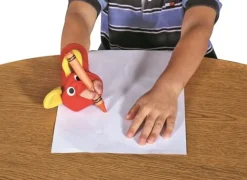 Skrivehandske, Hojre Hand