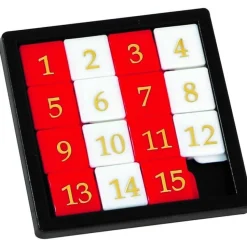 Skubbe Puslespil Med Tal(1-15)
