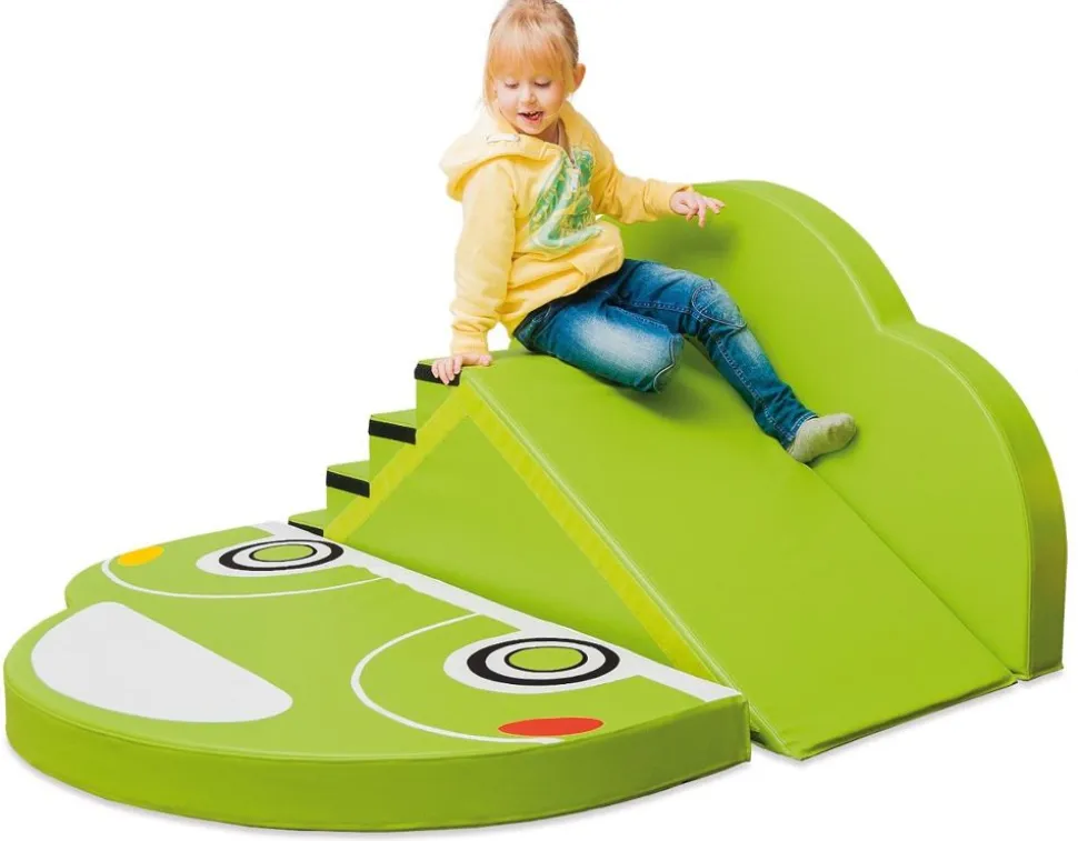 Skummobel - Bil Med Rutsjebane