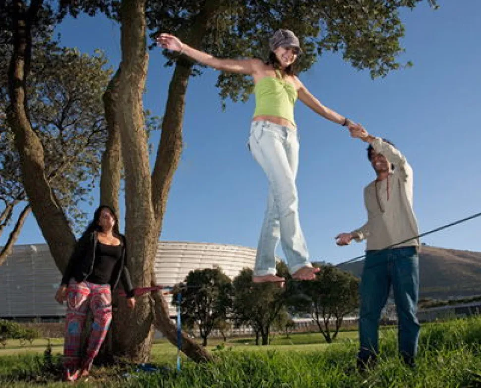Slackline Balancesaet - Begynder/Family