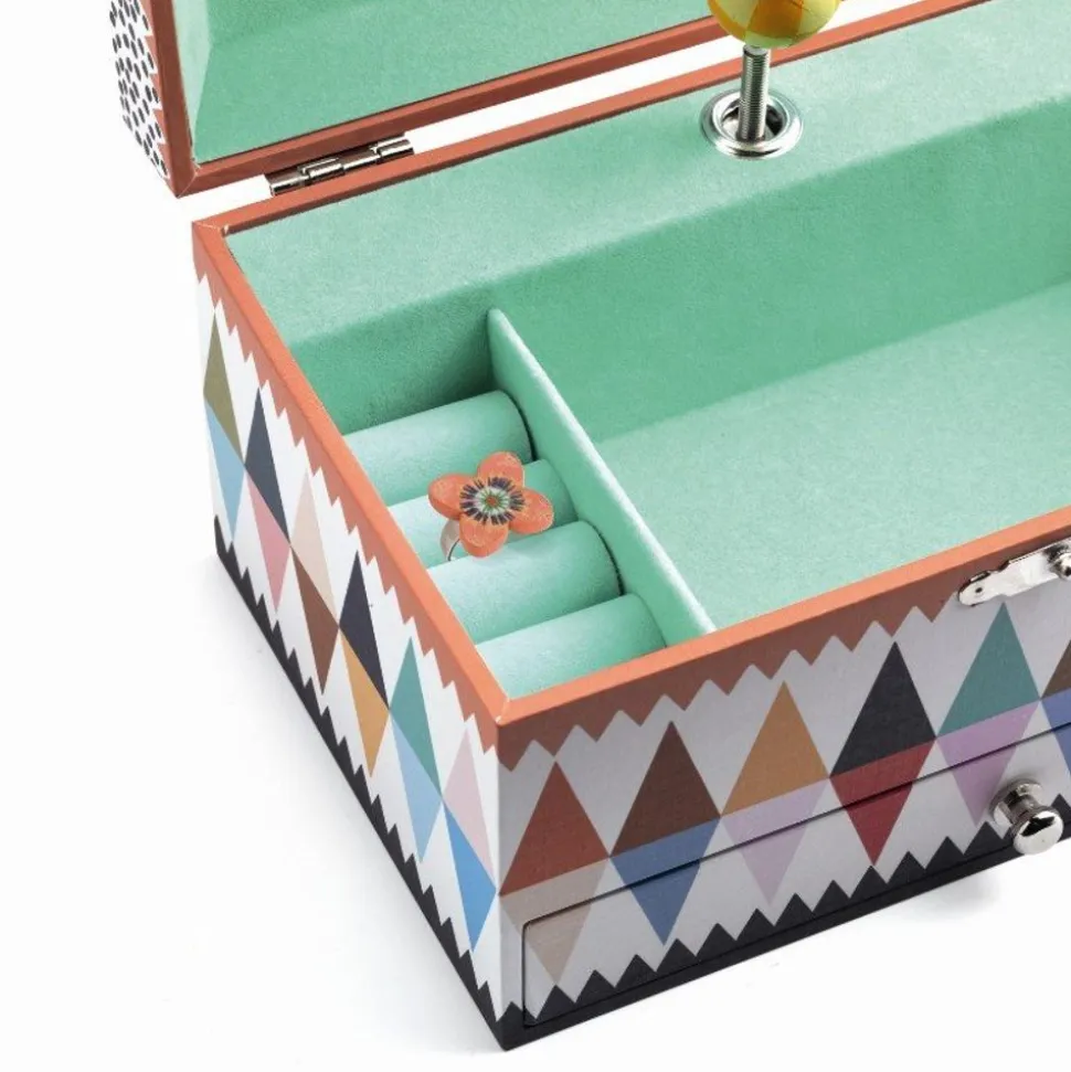 Smykkeskrin Med Musik - Panda