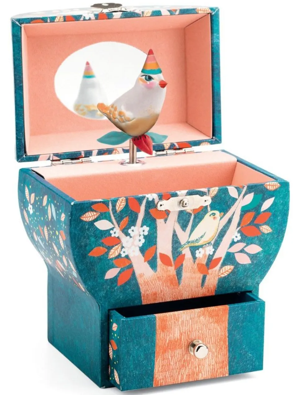 Smykkeskrin Med Musik - Poetisk Trae