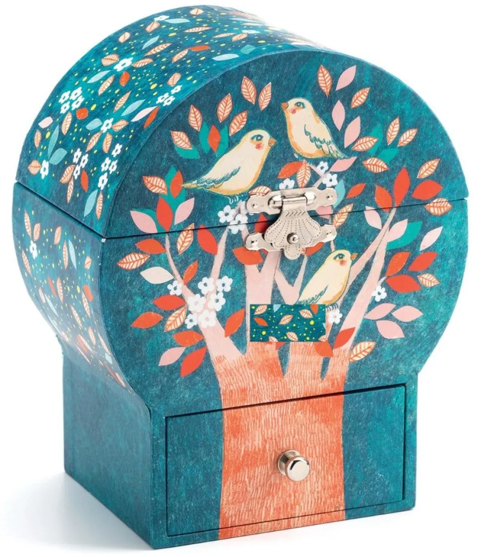 Smykkeskrin Med Musik - Poetisk Trae