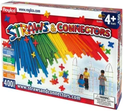 Straws & Connectors Byggesæt, 400 Dele