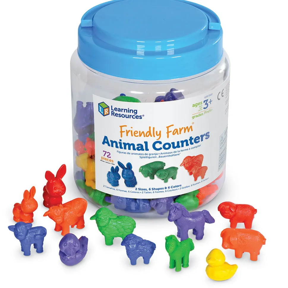 Tael & Sorter - Bondegardsdyr, 72 Dele