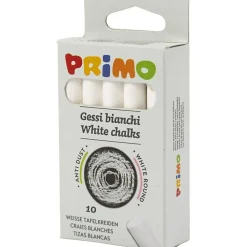 Tavlekridt - Hvid, 10 Stk