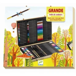 Tegne- Og Malekuffert Med 88 Dele