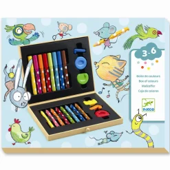 Tegnekuffert Til De Sma - 22 Dele