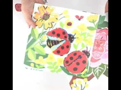 Tegneskabeloner - Havens Dyr, 5 Stk.