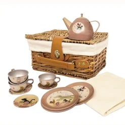 Tesaet I Fletkurv - Stadsmusikanterne Fra Bremen