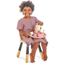 Tesaet Med Serveringsbakke