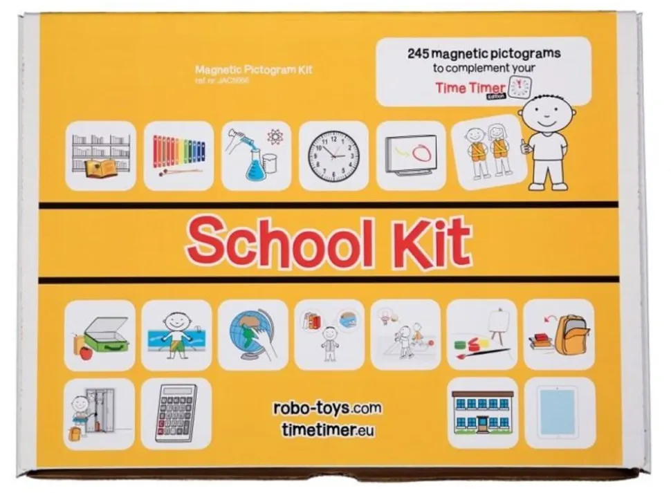 Time Timer - Magnetiske Piktogrammer, Klassesaet