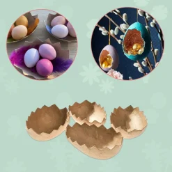 To-Delte Aeg I Karton, 4 Stk