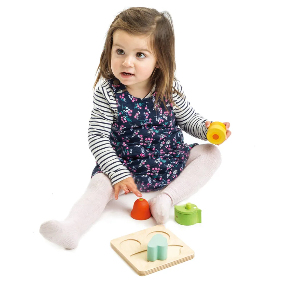 Traepuslespil M. 4 Brikker - Med Lyd