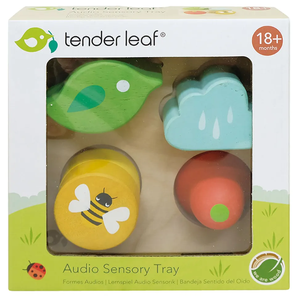 Traepuslespil M. 4 Brikker - Med Lyd