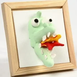 Traeramme M. Malerplade (25,8 X 25,8 Cm)