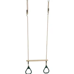 Trapez I Trae Med Plastringe - Gron