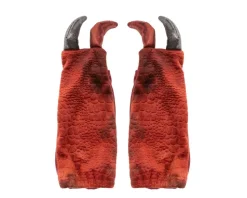 T-Rex Kappe Med Klor - Rod, Str. 4-6 Ar