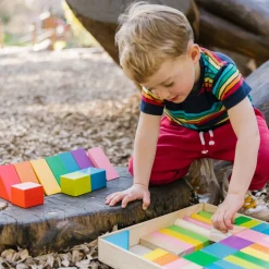 Træklodser - Regnbue, 45 Dele