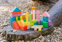 Træklodser - Regnbue, 45 Dele